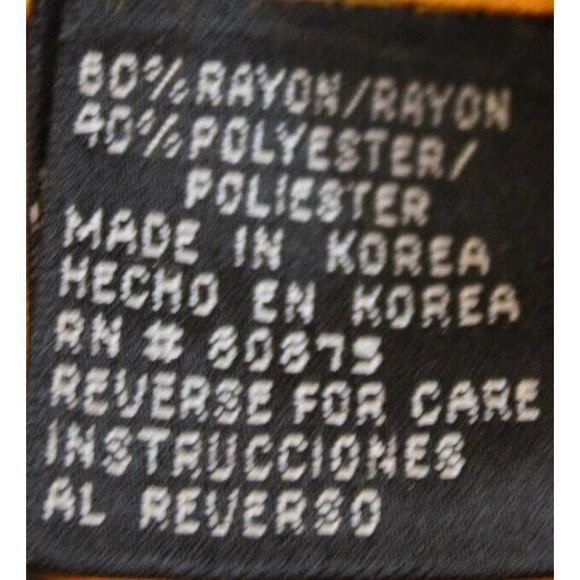 Zoom Focus Collection Mexican Western Embroidered Maroon Shirt Sz Large 16 New - Picture 11 of 14